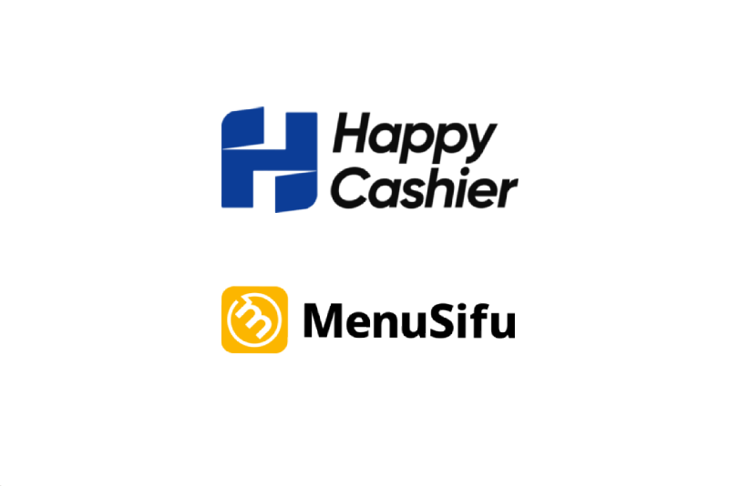 Happy Cashier and MenuSifu partnership